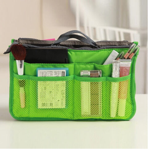 Travel accessories organizer makeup bag nylon light beauty