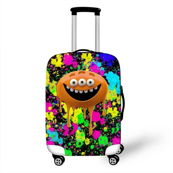 3D Cartoon Travel Luggage Protective Covers Dust Protection Cover Durable Suitcase Cover For Trunk Case  18''~28'' Inch Suitcase