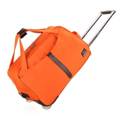 2017 Waterproof Luggage Bag Thick Style Rolling Suitcase Trolley Luggage Women Travel Bags Suitcase With Wheels
