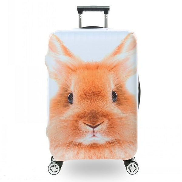 HMUNII 2017 3D Prints Suitcase Cover Luggage Cover Protector Elastitc Cover High Stretch Protection Dust-Proof Cover On Suitcase