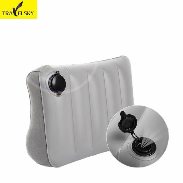 Travel Portable Inflatable Cushion Multi-functional Sleeping Pillow Home Office Seat Chair Cushion Waist Pillow Travel Pillow