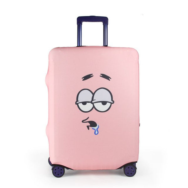 JXSLTC Fashion Trolley Travel Suitcase Cover Luggage Protective Covers Protective Case for Luggage Suitcase Zipper Cover