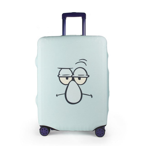 JXSLTC Fashion Trolley Travel Suitcase Cover Luggage Protective Covers Protective Case for Luggage Suitcase Zipper Cover