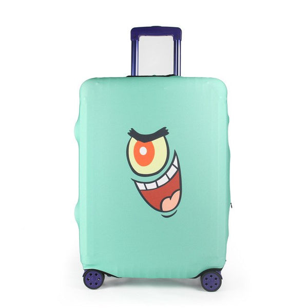 JXSLTC Fashion Trolley Travel Suitcase Cover Luggage Protective Covers Protective Case for Luggage Suitcase Zipper Cover