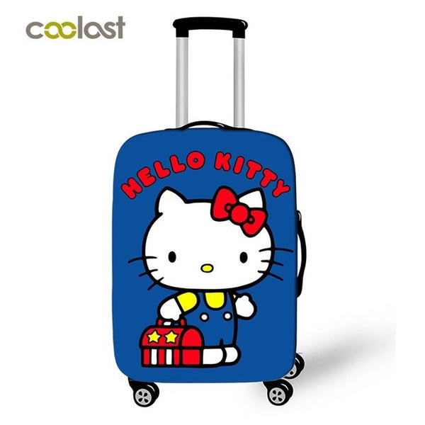 Japanese Geisha Girl Travel Luggage Protective Covers Pineapple Suitcase Travel Accessories For Girls Ballet Suitcase Cover