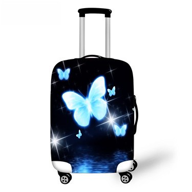 Luxury Brand Women Butterfly Cover for Suitcase Girls Dust-proof Travel Luggage Protective Covers 70cm 18-28 Inch Suitcase Cover