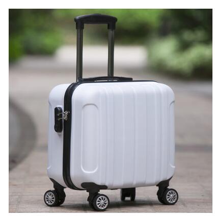 18" Travel Luggage Suitcase Spinner Wheels Boarding case Trolley Suitcase  Wheeled Travel rolling luggage suitcase on wheels