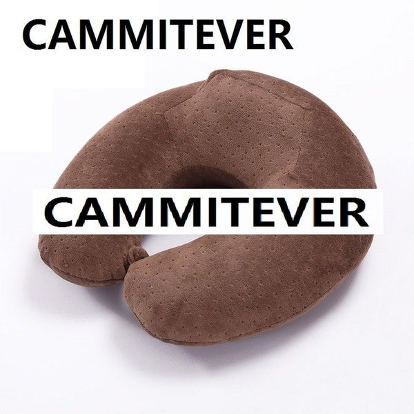 CAMMITEVER 14 Design U Shaped Pillow Travel Memory Foam Cushion Relieve Back Neck Pillow Car Travel Comfortable Travel Pillow