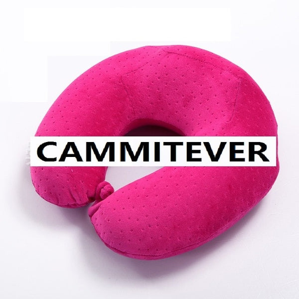 CAMMITEVER 14 Design U Shaped Pillow Travel Memory Foam Cushion Relieve Back Neck Pillow Car Travel Comfortable Travel Pillow