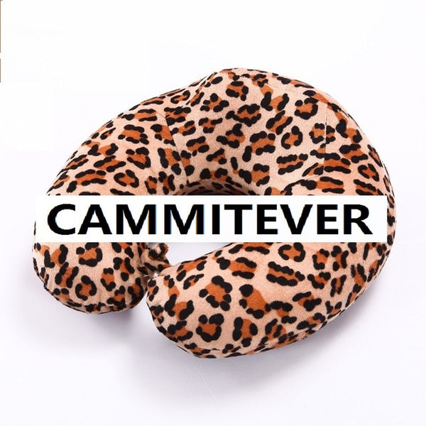CAMMITEVER 14 Design U Shaped Pillow Travel Memory Foam Cushion Relieve Back Neck Pillow Car Travel Comfortable Travel Pillow