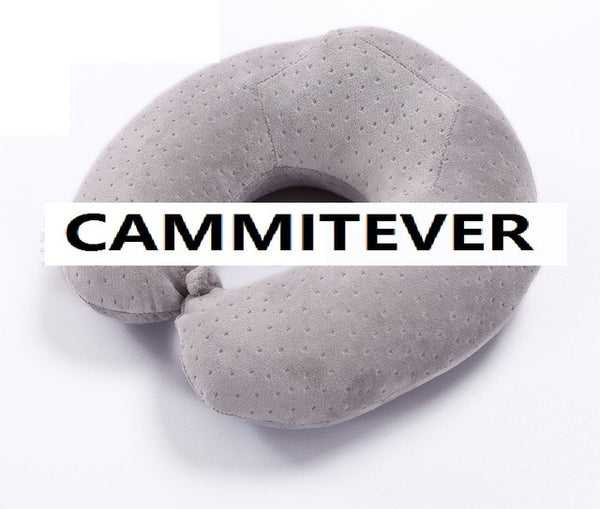 CAMMITEVER 14 Design U Shaped Pillow Travel Memory Foam Cushion Relieve Back Neck Pillow Car Travel Comfortable Travel Pillow