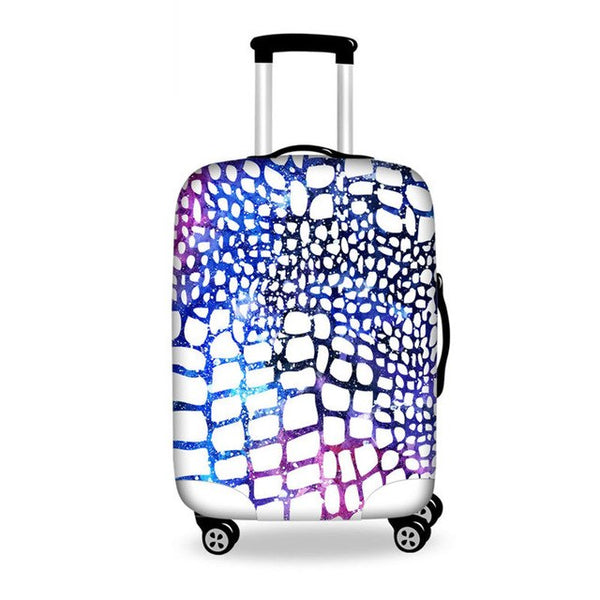 WHOSEPET Leaf Case Covers Luggage Suitcase Protective Cover For 18 to 28 Inch Trunk,Women Luggage Accessories 3D Suitcase Cover