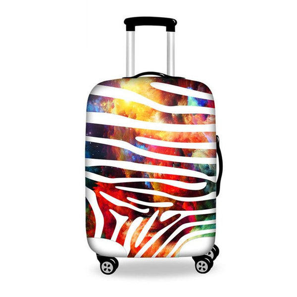 WHOSEPET Leaf Case Covers Luggage Suitcase Protective Cover For 18 to 28 Inch Trunk,Women Luggage Accessories 3D Suitcase Cover