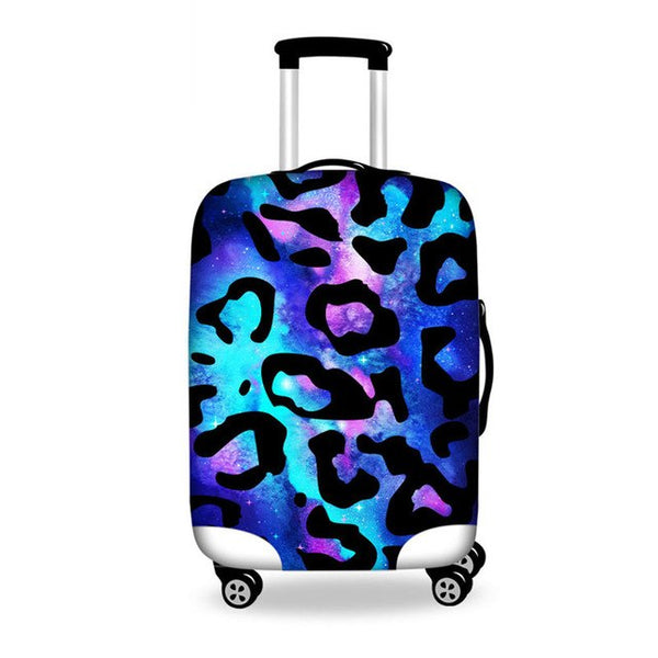 WHOSEPET Leaf Case Covers Luggage Suitcase Protective Cover For 18 to 28 Inch Trunk,Women Luggage Accessories 3D Suitcase Cover