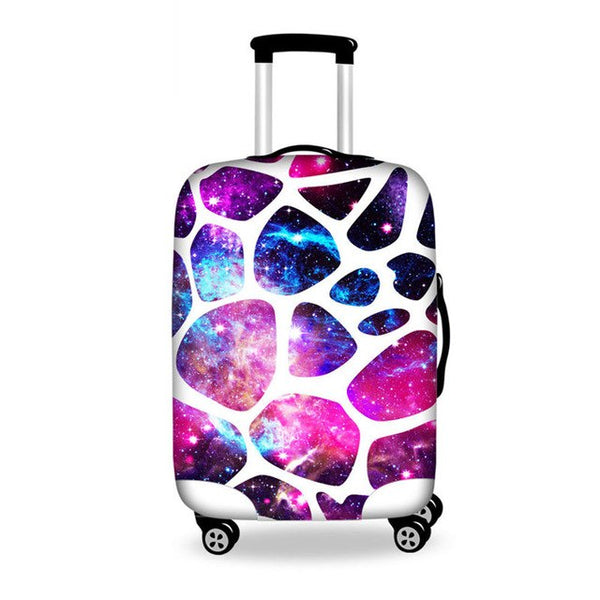 WHOSEPET Leaf Case Covers Luggage Suitcase Protective Cover For 18 to 28 Inch Trunk,Women Luggage Accessories 3D Suitcase Cover