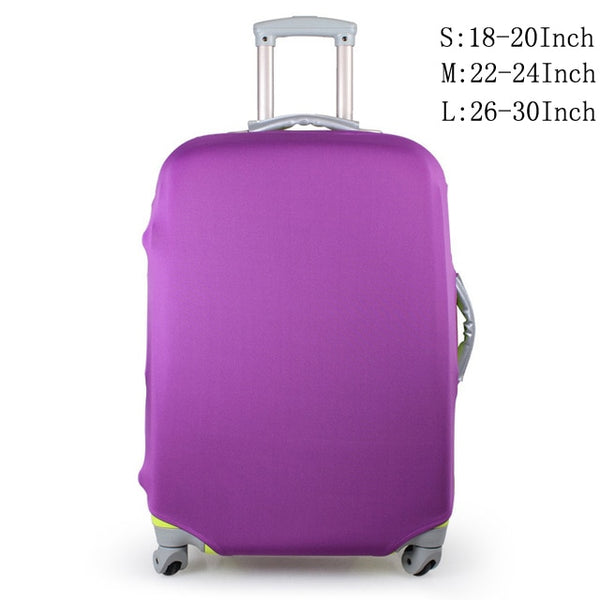 Travel Luggage Suitcase Protective Cover, Stretch Dustproof Protective Cover,Suitcase Cover Apply to 18-30inch Cases,Z-114