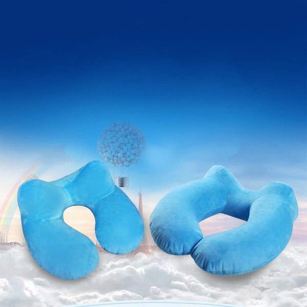 Best U-Shape Travel Pillow for Airplane Inflatable Neck Pillow Travel Accessories Comfortable Sleep Pillows Home Textile
