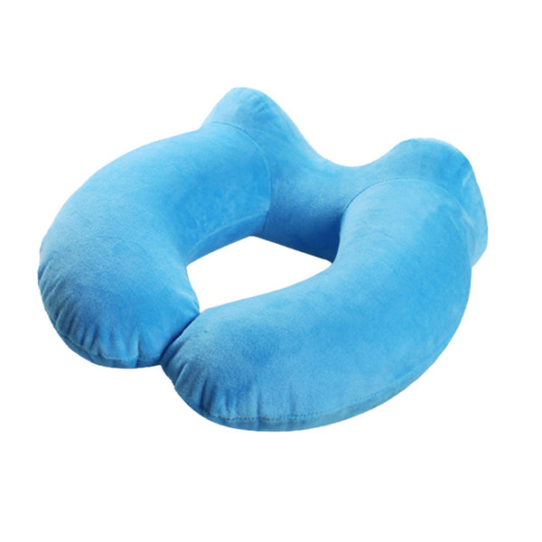 Best U-Shape Travel Pillow for Airplane Inflatable Neck Pillow Travel Accessories Comfortable Sleep Pillows Home Textile