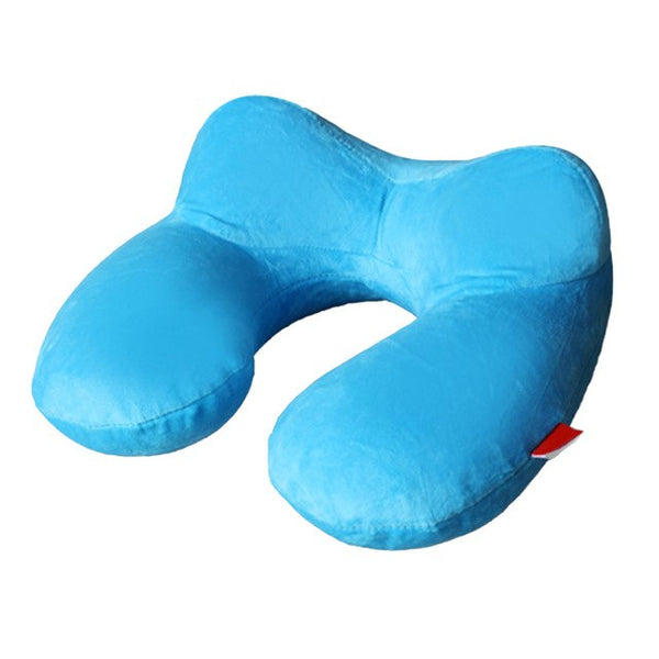 Best U-Shape Travel Pillow for Airplane Inflatable Neck Pillow Travel Accessories Comfortable Sleep Pillows Home Textile