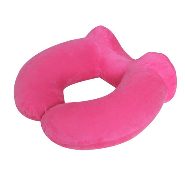 Hot  U-Shape Travel Pillow for Airplane Inflatable Neck Pillow Travel Accessories Comfortable Sleep Pillows Home Textile
