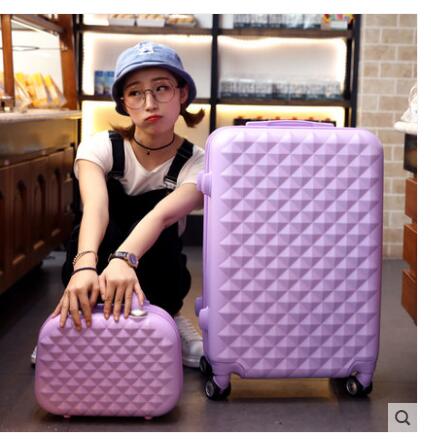 Rolling Luggage case women travel luggage suitcase Trolley Baggage Suitcase 20 inch 24 inch 26 inch suitcase boarding wheel Case