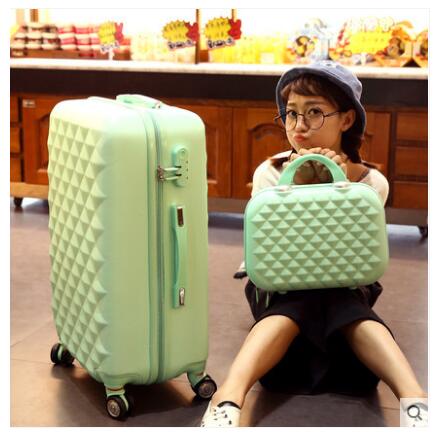 Rolling Luggage case women travel luggage suitcase Trolley Baggage Suitcase 20 inch 24 inch 26 inch suitcase boarding wheel Case
