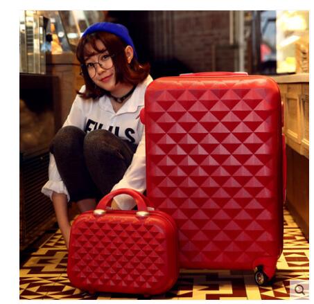 Rolling Luggage case women travel luggage suitcase Trolley Baggage Suitcase 20 inch 24 inch 26 inch suitcase boarding wheel Case