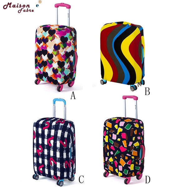 Suitcase luggage Cover 18-20 Inches Elastic Nonwoven Dust-Proof Travel Bag Suitcase Cover 0301 drop shipping