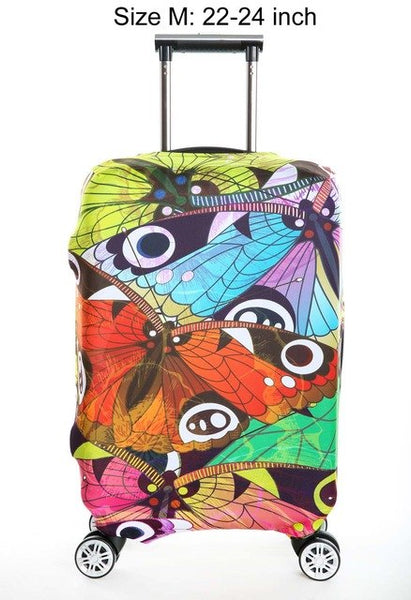 Travel Luggage Protective Covers Suitcase Cover Elastic Dustproof Cover for 18-32 inch Suitcase Travel Accessories