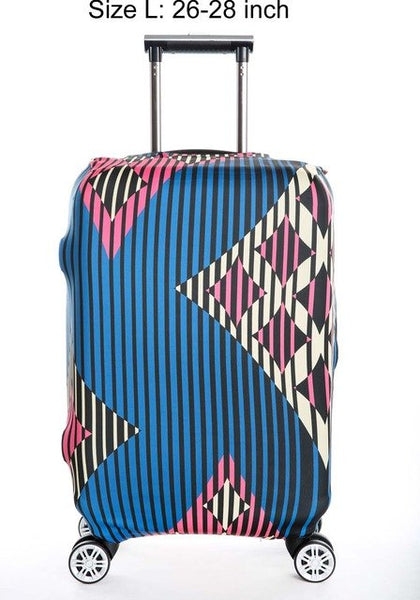 Travel Luggage Protective Covers Suitcase Cover Elastic Dustproof Cover for 18-32 inch Suitcase Travel Accessories