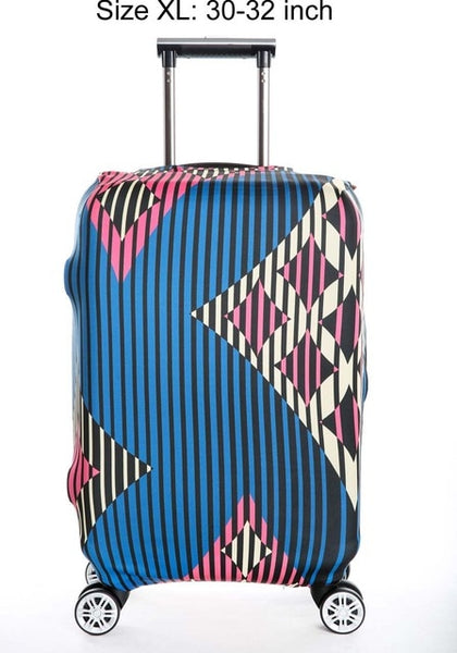 Travel Luggage Protective Covers Suitcase Cover Elastic Dustproof Cover for 18-32 inch Suitcase Travel Accessories