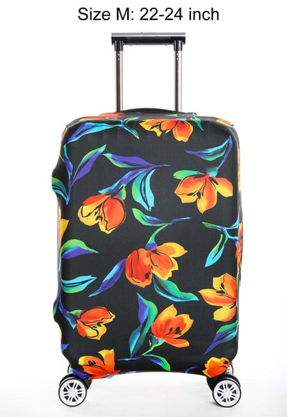 Travel Luggage Protective Covers Suitcase Cover Elastic Dustproof Cover for 18-32 inch Suitcase Travel Accessories