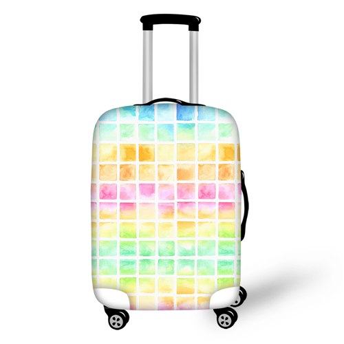 FORUDESIGNS Flower Design Protective Luggage Cover Suitcases Bag Dust Covers Suitcase Cover Stretch Travel Accessories Supplies