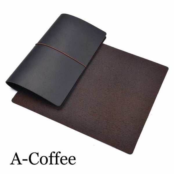 100% Genuine Leather Notebook Handmade Vintage Cowhide Diary Travel Journal Sketchbook Planner Gift Buy 1 Get 11 Accesories