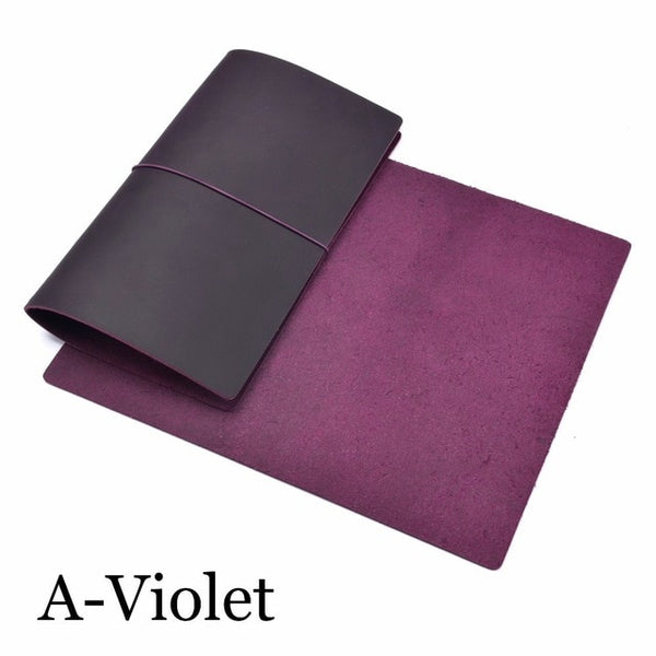 100% Genuine Leather Notebook Handmade Vintage Cowhide Diary Travel Journal Sketchbook Planner Gift Buy 1 Get 11 Accesories