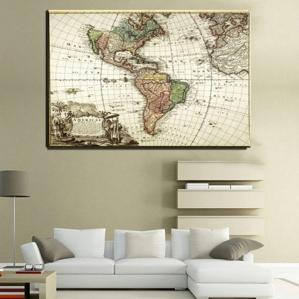 xll205 New Multifuncational Travel Map Custom World Map Poster Traveler Vacation Prints Poster for Living room