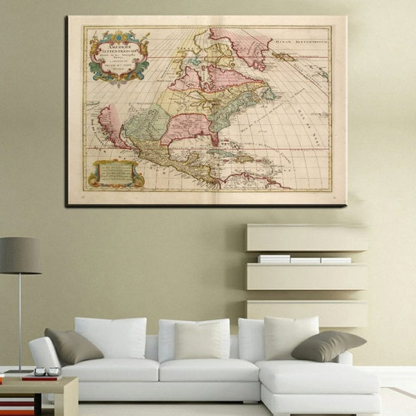 xll205 New Multifuncational Travel Map Custom World Map Poster Traveler Vacation Prints Poster for Living room