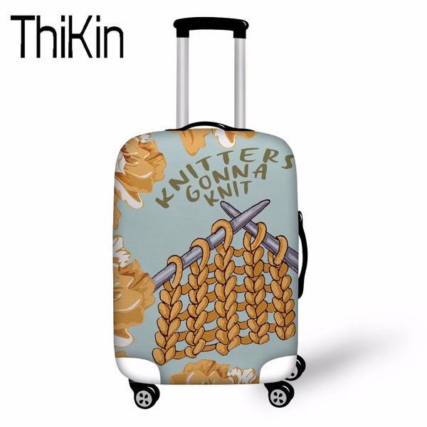 THIKIN Suitcase Cover Thick Elastic Luggage Protective Rain Cover for 18-30 Inch Trolley Cases Suitcases Bag Dust Rain Covers