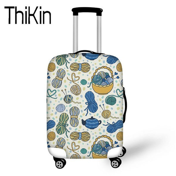 THIKIN Suitcase Cover Thick Elastic Luggage Protective Rain Cover for 18-30 Inch Trolley Cases Suitcases Bag Dust Rain Covers