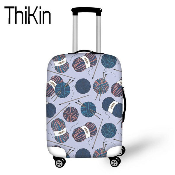 THIKIN Suitcase Cover Thick Elastic Luggage Protective Rain Cover for 18-30 Inch Trolley Cases Suitcases Bag Dust Rain Covers