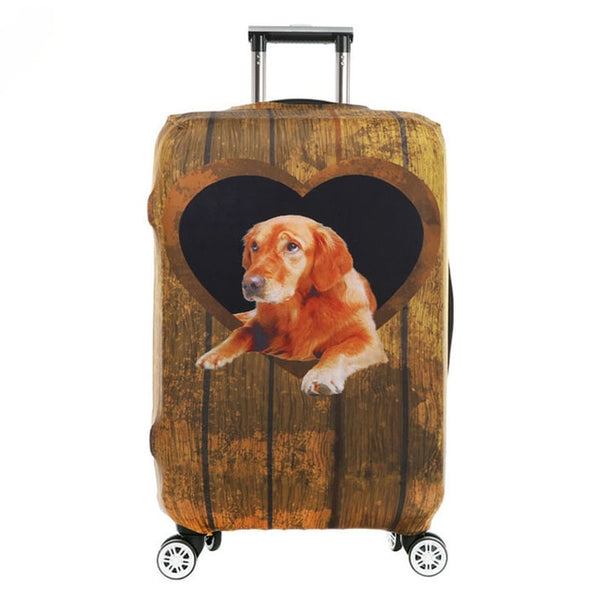 OKOKC Global World Thickest Travel Luggage Suitcase Protective Cover for Trunk Apply to 18''-32'' Suitcase Cover Elastic