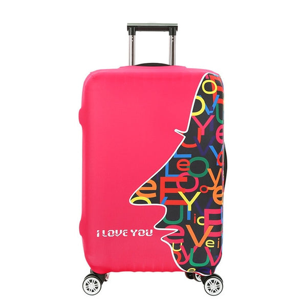 OKOKC Global World Thickest Travel Luggage Suitcase Protective Cover for Trunk Apply to 18''-32'' Suitcase Cover Elastic