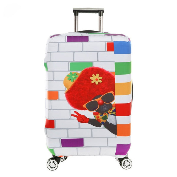OKOKC Global World Thickest Travel Luggage Suitcase Protective Cover for Trunk Apply to 18''-32'' Suitcase Cover Elastic