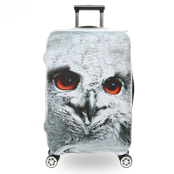 OKOKC Global World Thickest Travel Luggage Suitcase Protective Cover for Trunk Apply to 18''-32'' Suitcase Cover Elastic