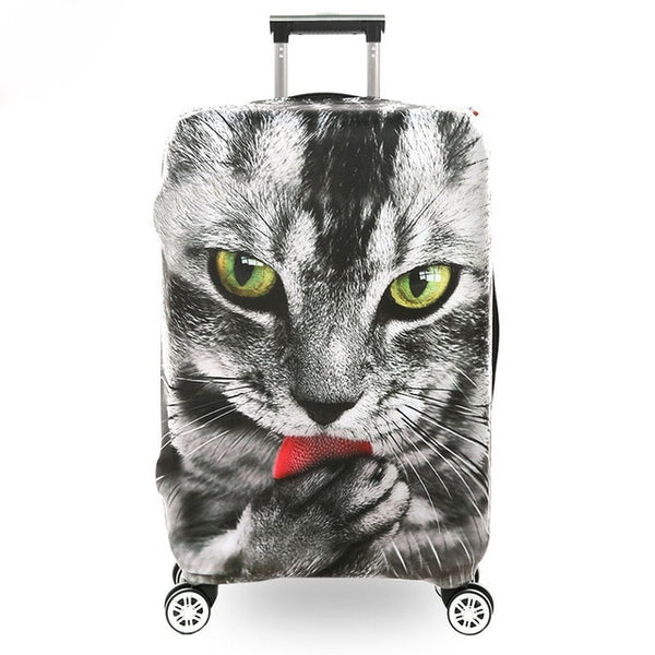 OKOKC Global World Thickest Travel Luggage Suitcase Protective Cover for Trunk Apply to 18''-32'' Suitcase Cover Elastic