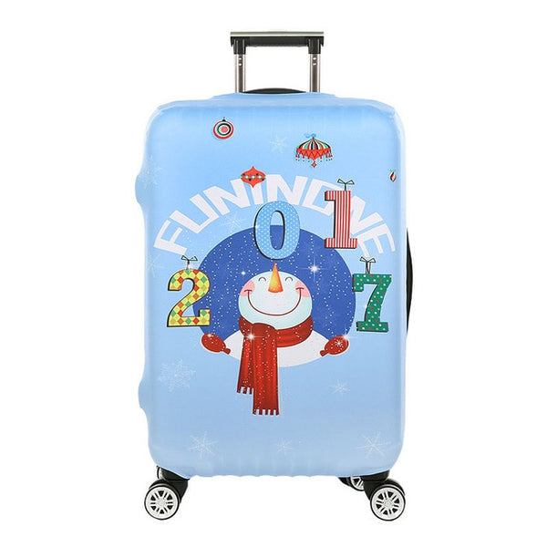 OKOKC Global World Thickest Travel Luggage Suitcase Protective Cover for Trunk Apply to 18''-32'' Suitcase Cover Elastic
