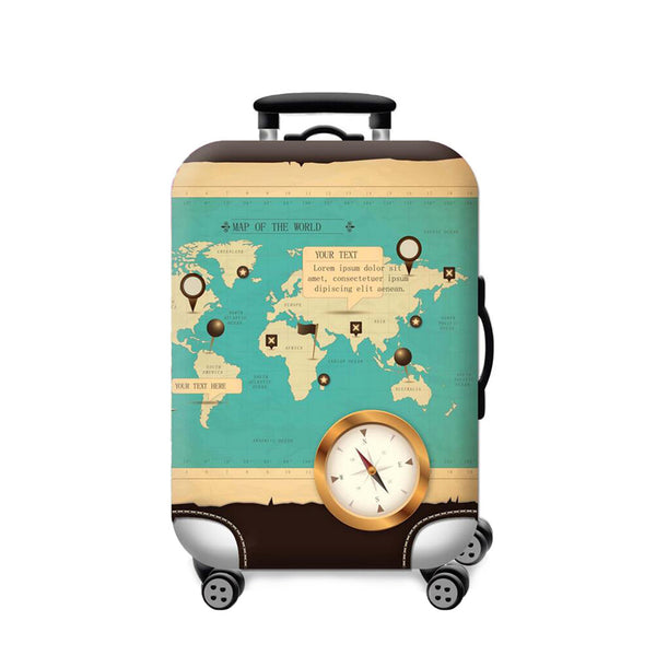 Luggage Case Bag Elastic Cover Printed Suitcase Cover Protector