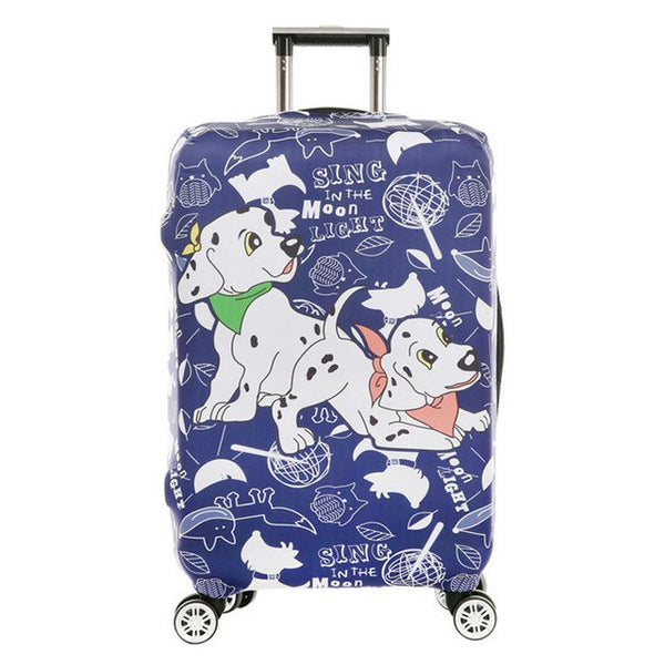 OKOKC Giraffe Thickest Travel Luggage Suitcase Protective Cover for Trunk Apply to 18''-32'' Suitcase Cover Elastic