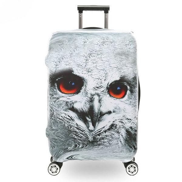 OKOKC Giraffe Thickest Travel Luggage Suitcase Protective Cover for Trunk Apply to 18''-32'' Suitcase Cover Elastic