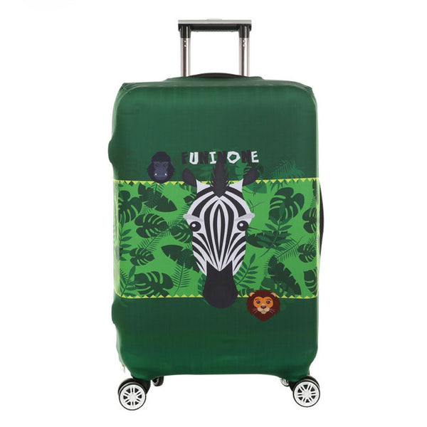 OKOKC Giraffe Thickest Travel Luggage Suitcase Protective Cover for Trunk Apply to 18''-32'' Suitcase Cover Elastic